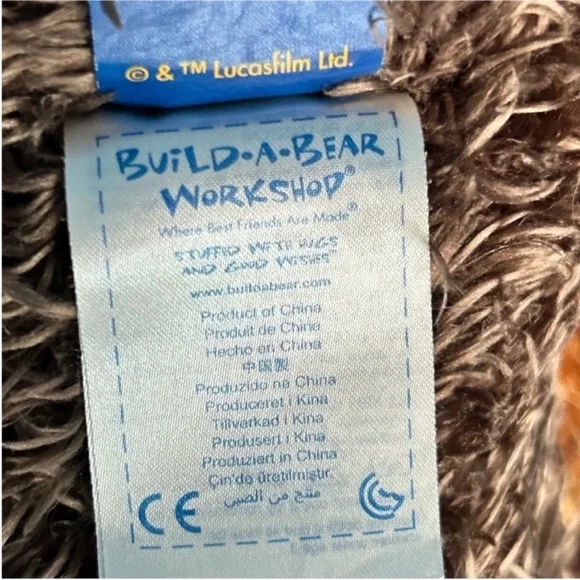 Build-A-Bear BAB Star Wars
CHEWBACCA Plush Stuffed Animal - Picture 5 of 5